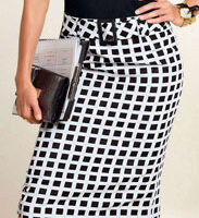 Falda Recta sin Aberturas