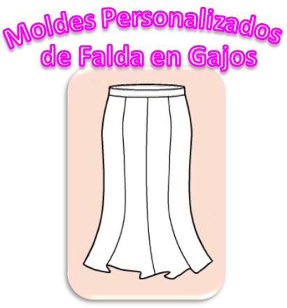 Personalizados Falda Gajos