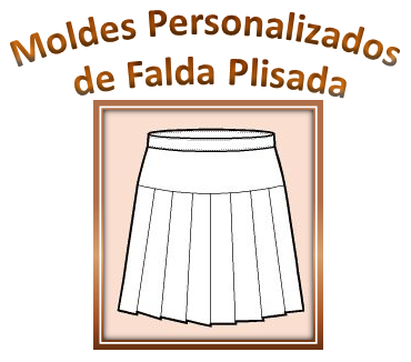 Personalizados Falda Plisada